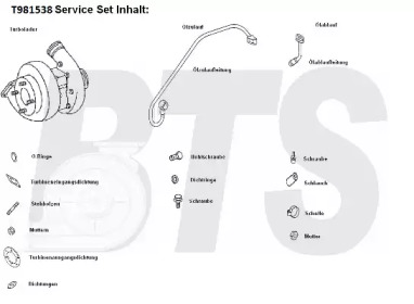 Компрессор BTS Turbo T981538